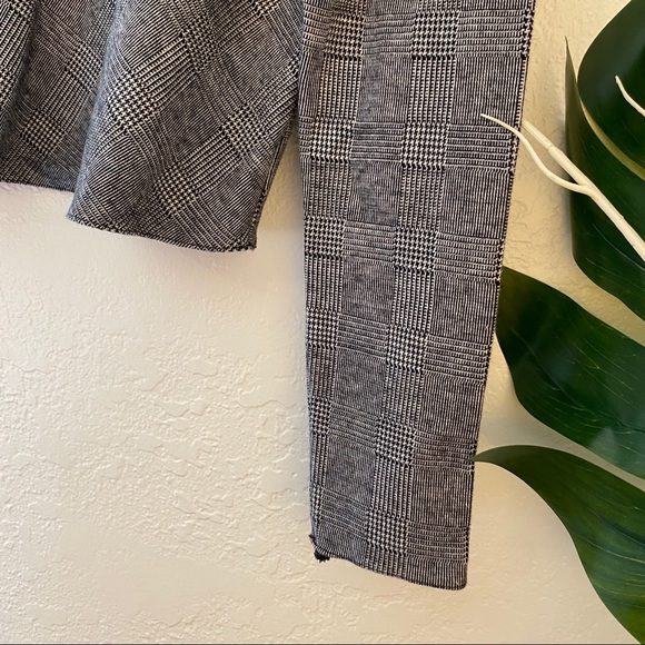 ZARA Plaid Long Sleeve Top - Picture 5 of 9